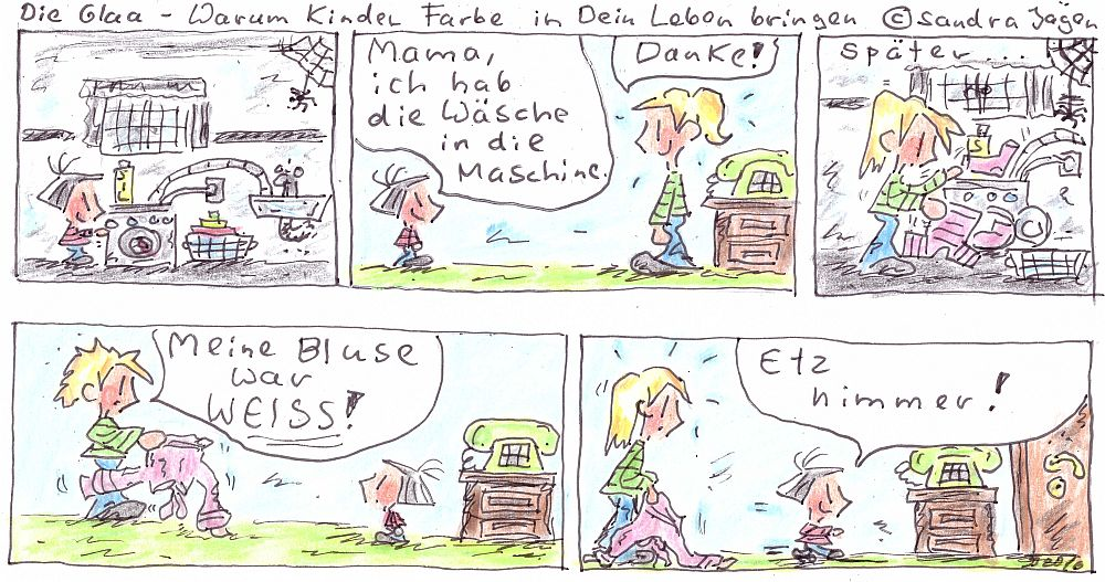 Comic: Warum Kinder Farbe in Dein Leben bringen 1