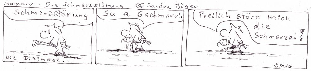 Comic: Die Schmerzstörung 1
