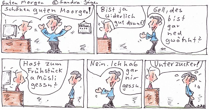 Comic: Guten Morgen 1