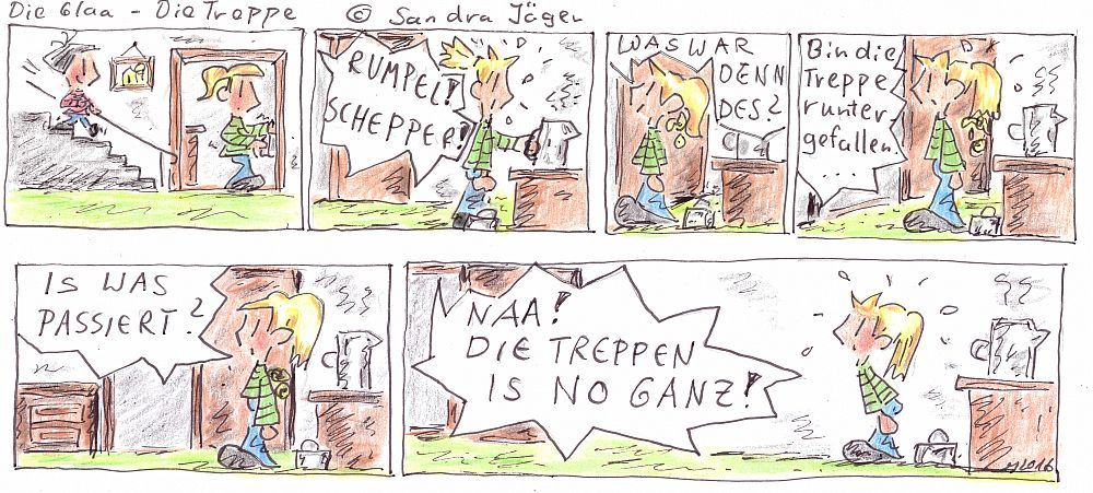 Comic: Die Treppe 1