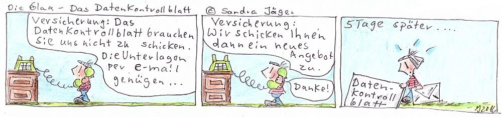 Comic: Das Datenkontrollblatt 1
