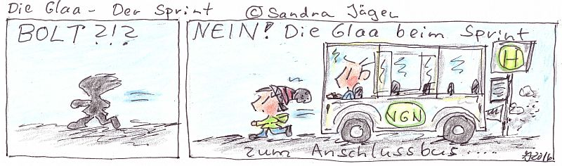 Comic: Der Sprint 1