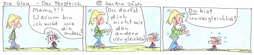 Comic: Der Vergleich 1