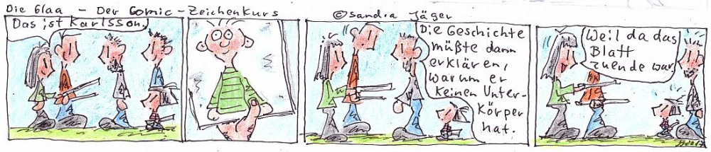 Comic: Der Comiczeichenkurs 1