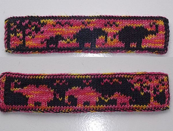 Anderes: Elephant bookmark/Elefantenlesezeichen 1