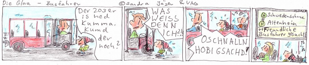 Comic: Busfahren 1