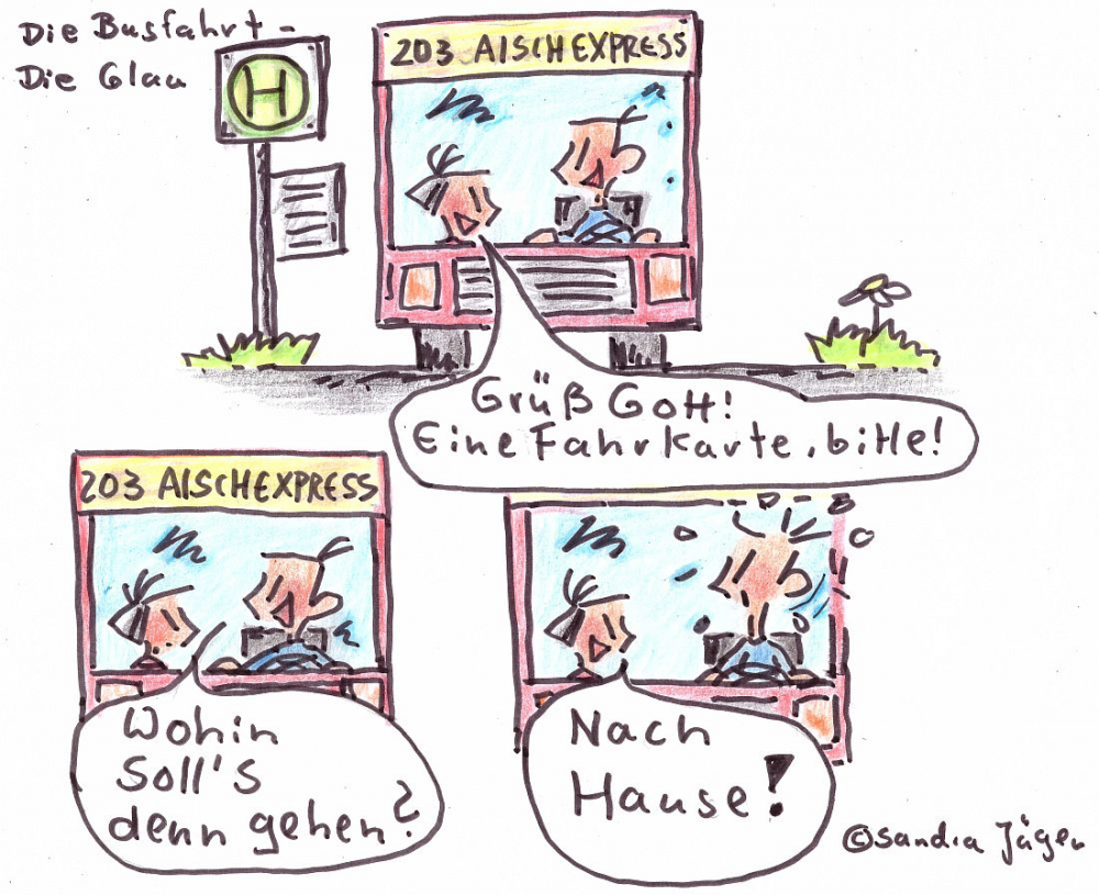 Comic: Die Fahrkarte 1