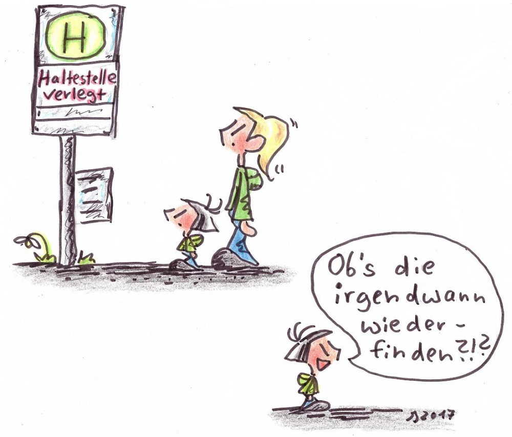 Comic: Die Haltestelle No 2 1