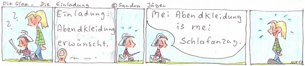 Comic: Die Einladung 1