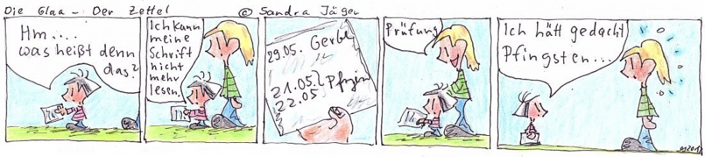 Comic: Der Zettel 1
