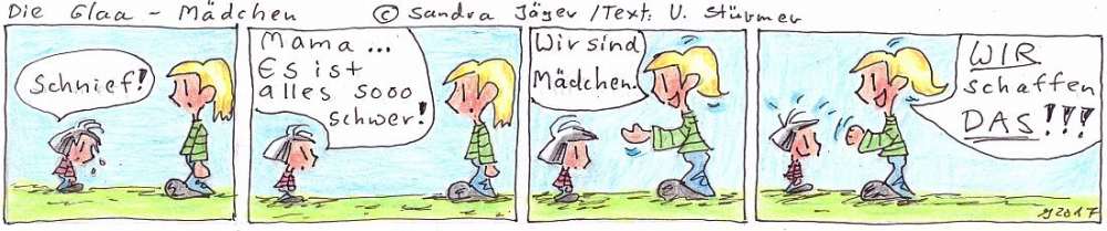 Comic: Mädchen 1