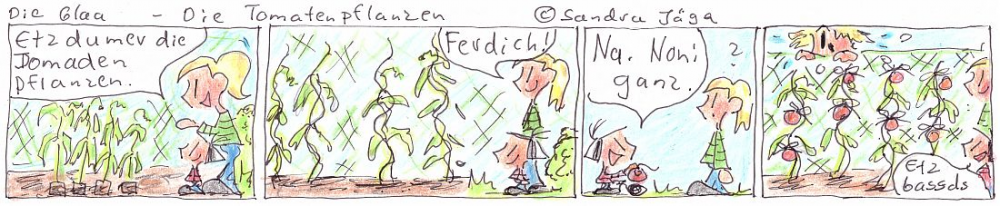 Comic: Die Tomatenpflanzen 1