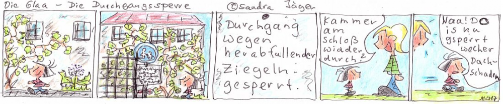Comic: Die Durchgangssperre 1
