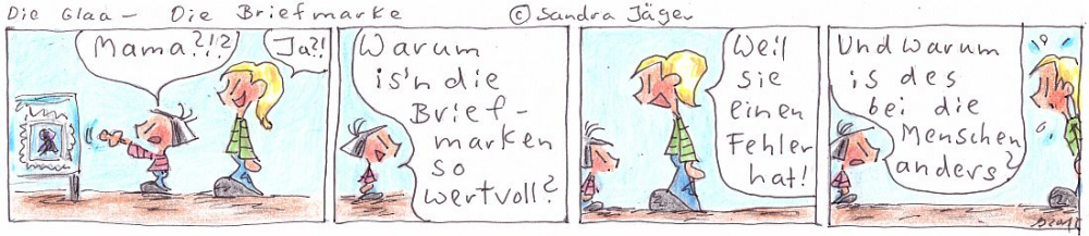 Comic: Die Briefmarke 1