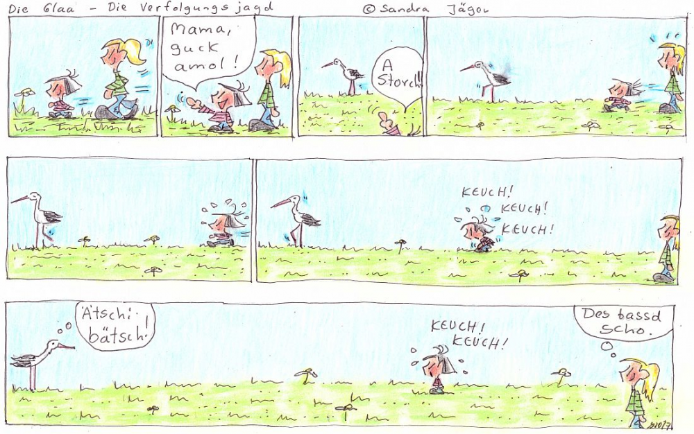 Comic: Die Verfolgungsjagd 1