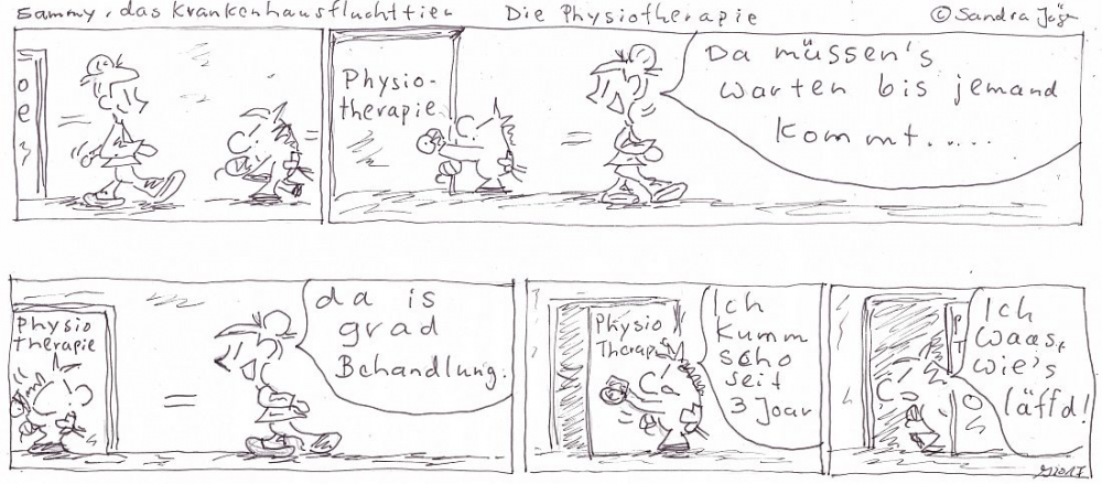 Comic: Der Physiotermin 1