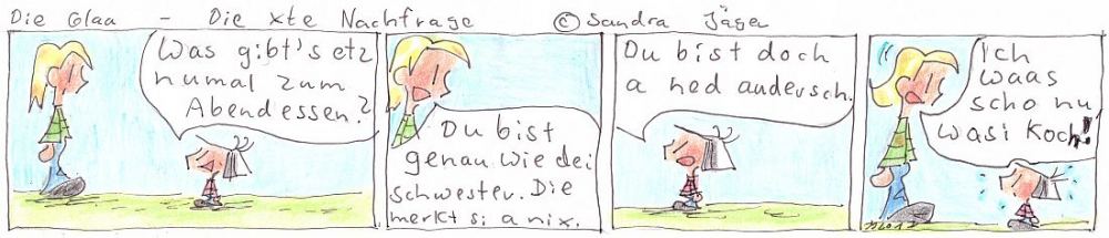 Comic: Die x.te Nachfrage 1