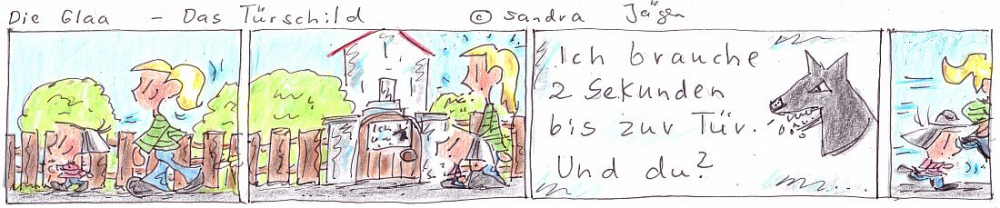 Comic: Das Türschild 1