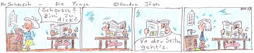 Comic: Der Schorsch - Die Frage 1