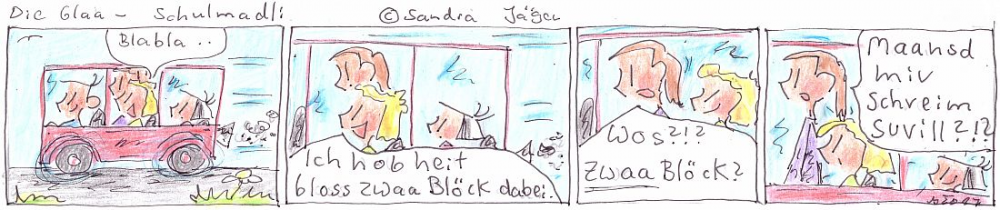 Comic: Schulmadli 1