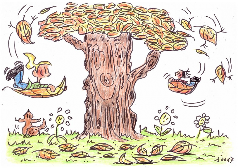 Cartoon: Es herbstelt No. 2 1