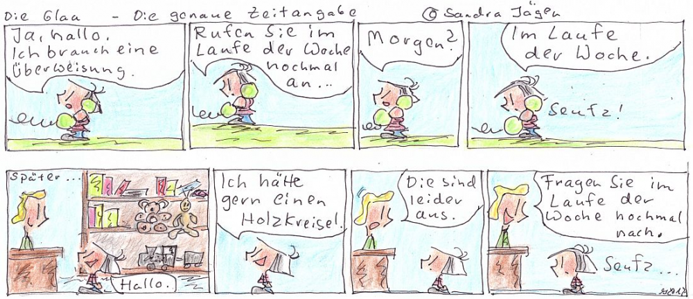 Comic: Genaue Zeitangaben 1
