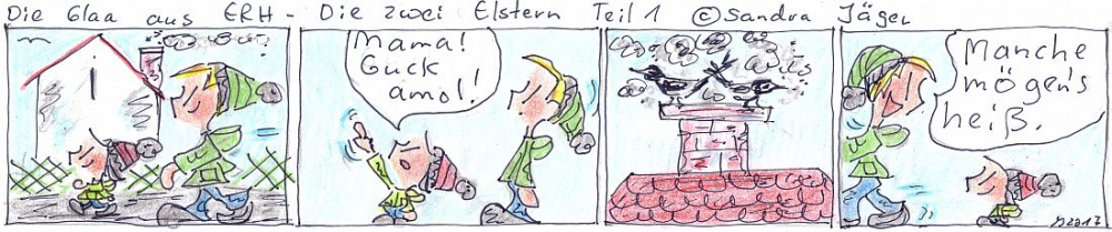 Comic: Die zwei Elstern Teil 1 1