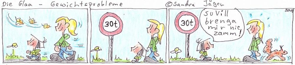 Comic: Gewichtsprobleme 1