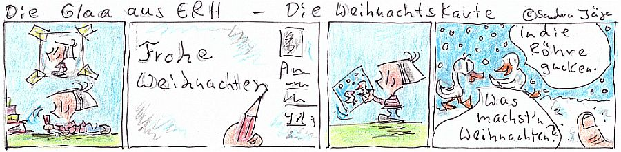 Comic: Die Weihnachtskarte 1