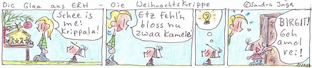 Comic: Die Weihnachtskrippe 1