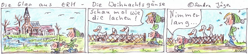 Comic: Die Weihnachtsgänse 1