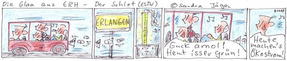 Comic: Eine weihnachtliche Schlotgeschichte 1