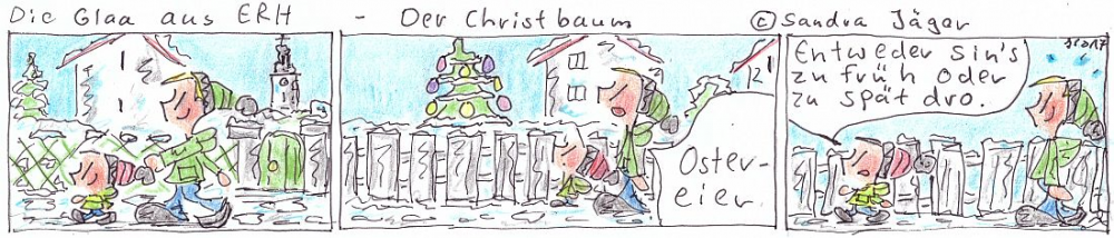 Comic: Der Christbaum 1