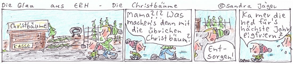 Comic: Die Christbäume 1