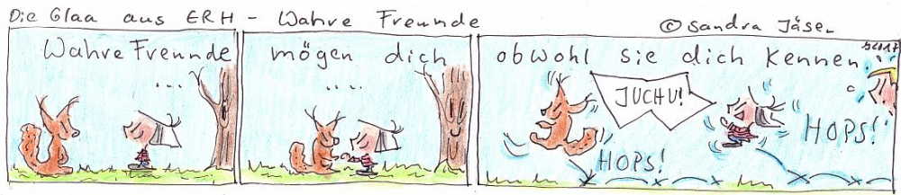 Comic: Wahre Freunde 1