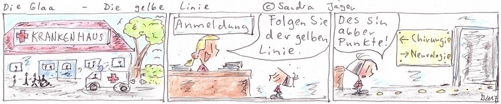 Comic: Die gelbe Linie 1