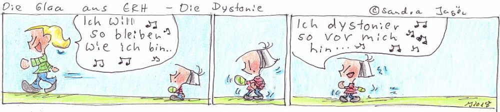 Comic: Die CRPS-Dystonie 1