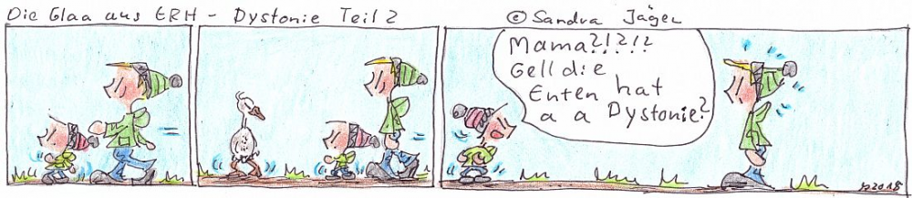 Comic: Die CRPS-Dystonie Teil 2 1
