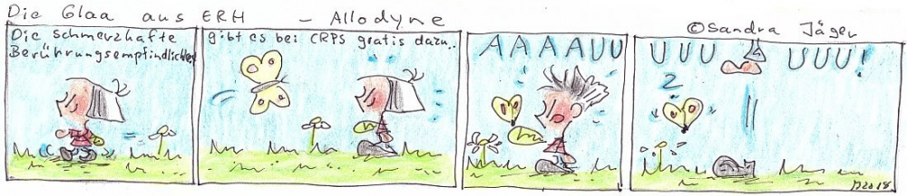 Comic: CRPS (Komplexes Regionales Schmerzsyndrom) 3