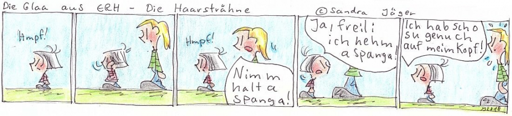Comic: Die Haarsträhne 1