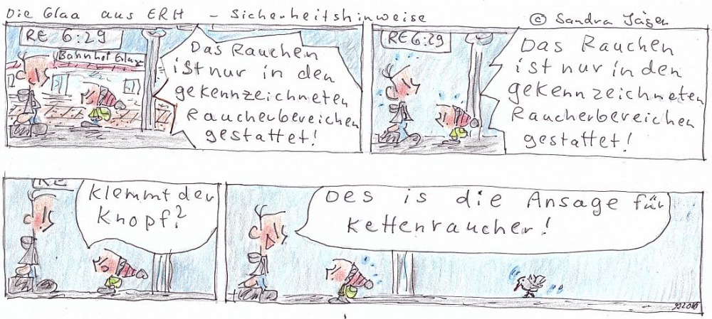 Comic: Sicherheitshinweise 1