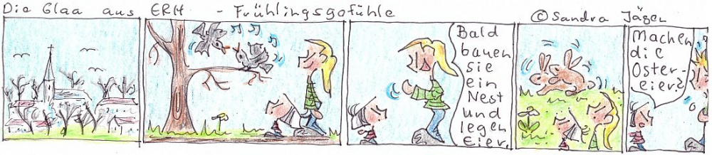 Comic: Frühlingsgefühle (Frohe Ostern!) 1