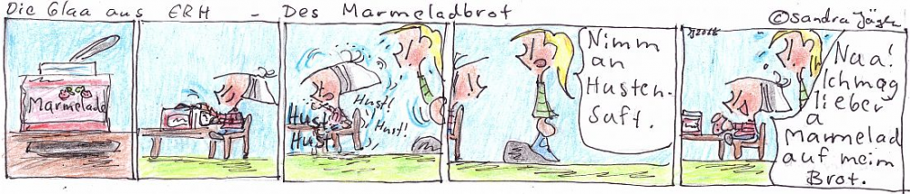 Comic: Des Marmeladbrot 1