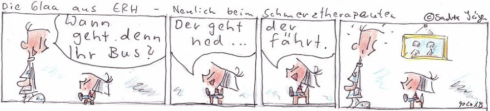 Comic: Neulich beim Schmerztherapeuten 1