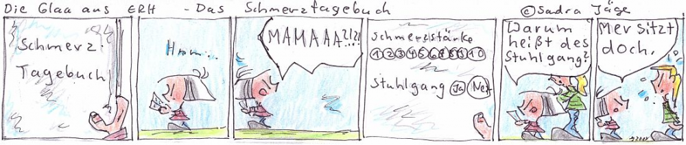 Comic: Das Schmerztagebuch 1