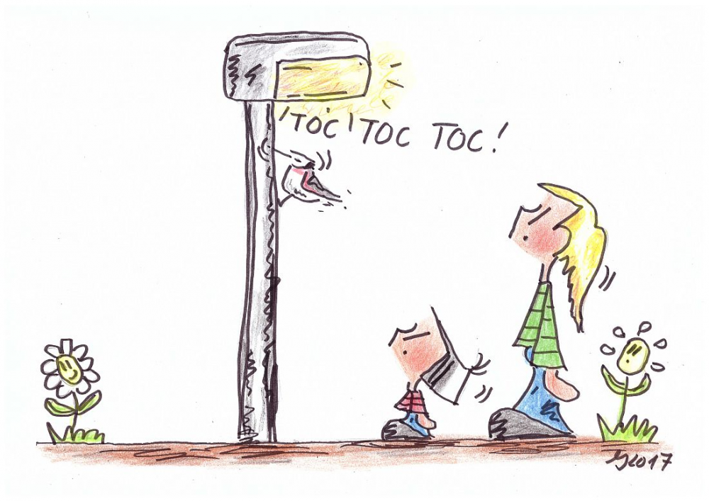 Cartoon: Der Specht 1