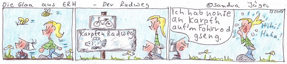 Comic: Der Radweg 1