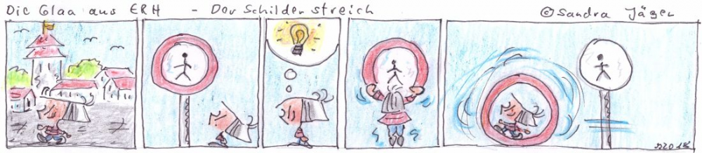 Comic: Der Schilderstreich 1