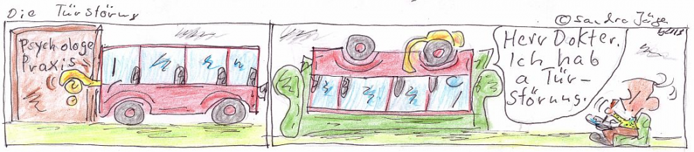 Comic: Kommt ein Bus zum Psychologen... 1