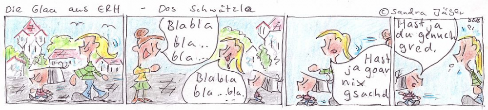Comic: Des Schwätzla 1